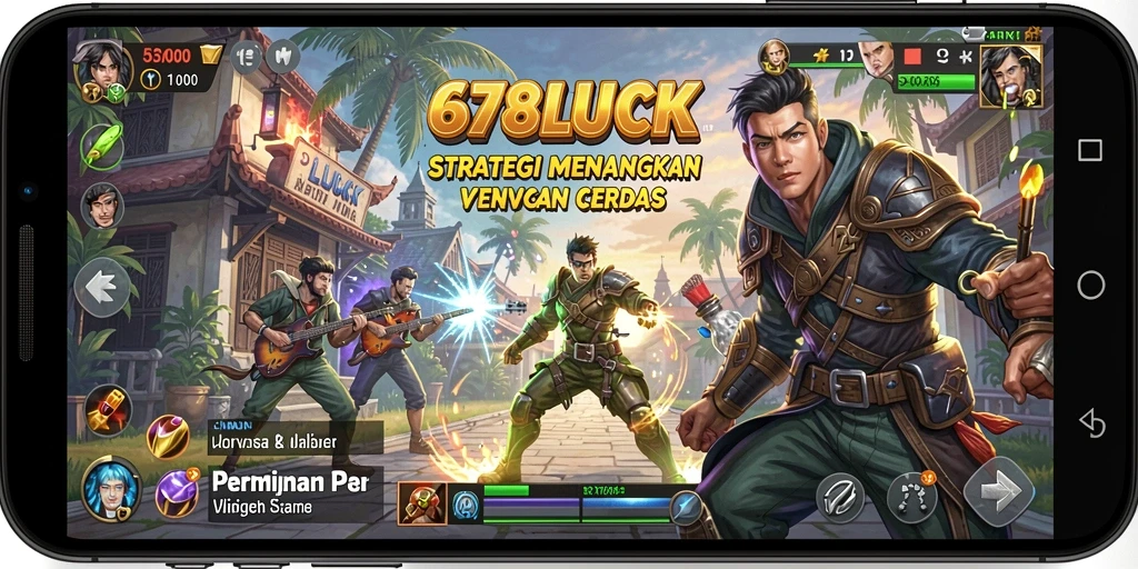 Screenshot utama 678LUCK menampilkan strategi bermain yang mendebarkan.