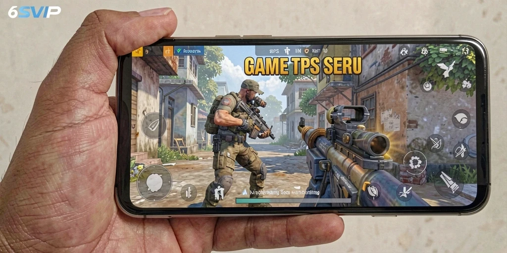 Tampilan gameplay menegangkan dari 6SVIP saat beraksi.