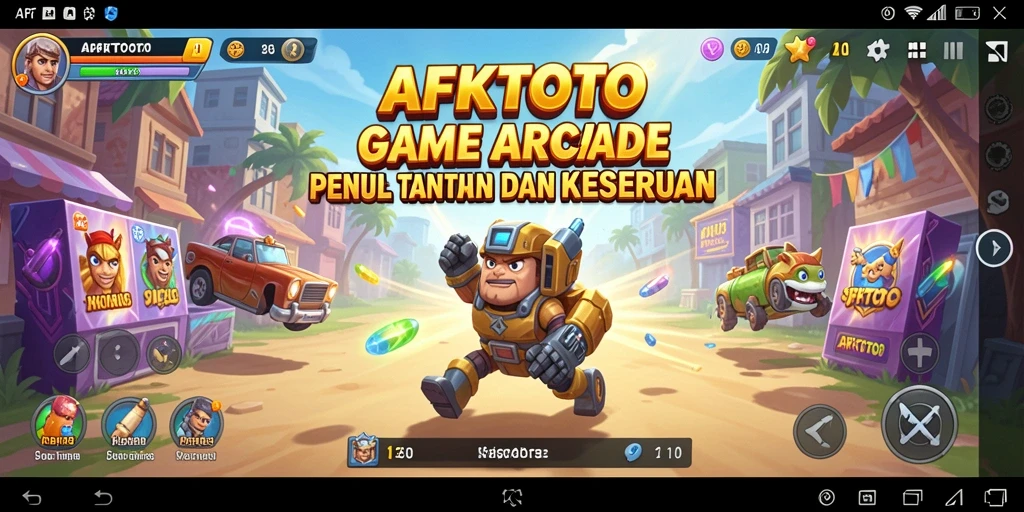 Screenshot gameplay AFKTOTO menampilkan aksi seru dan grafis menarik.