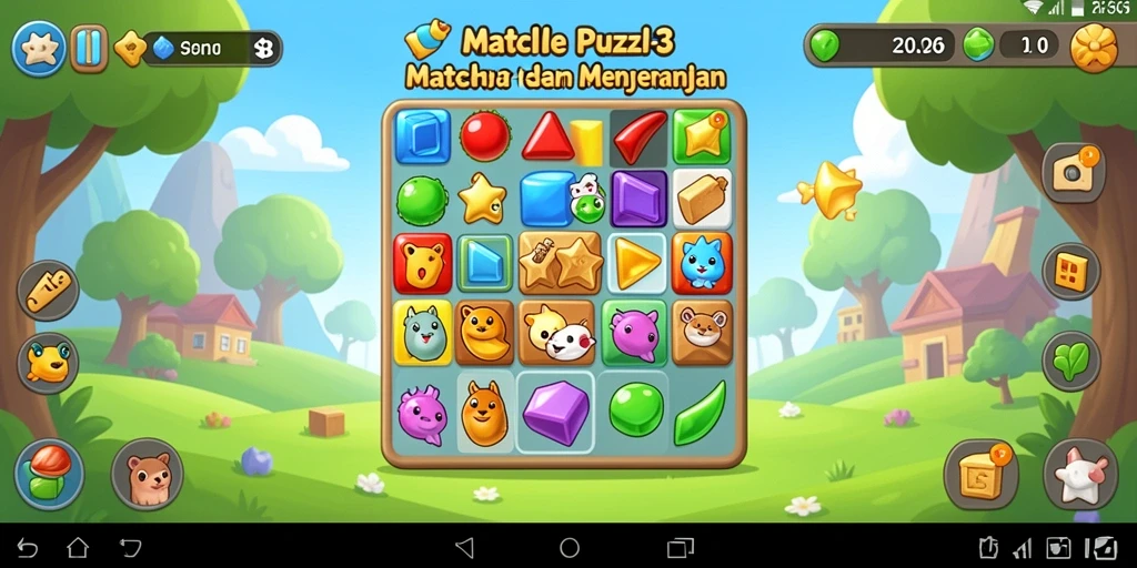 Tampilan gameplay AIFA66 yang penuh warna dan menyenangkan.