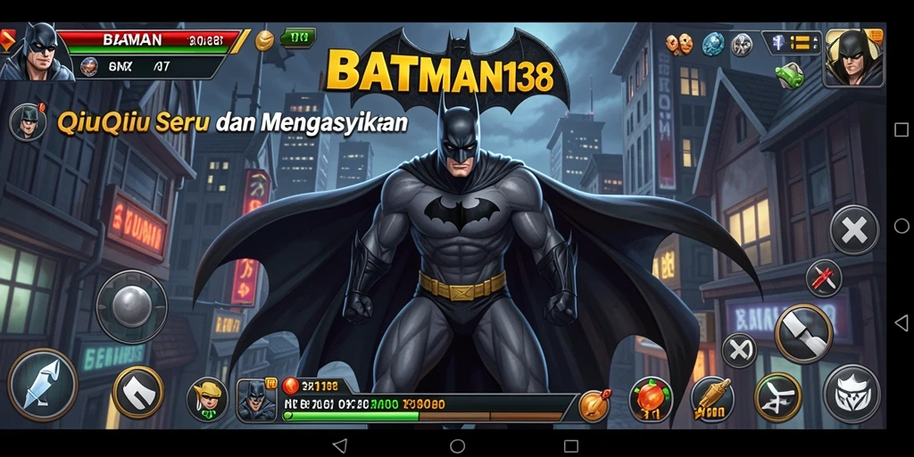 Tampilan gameplay seru dari BATMAN138 dengan strategi QiuQiu.