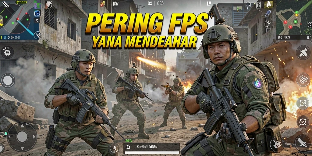 Gameplay seru IDX66 dengan aksi tembak-menembak yang intens.