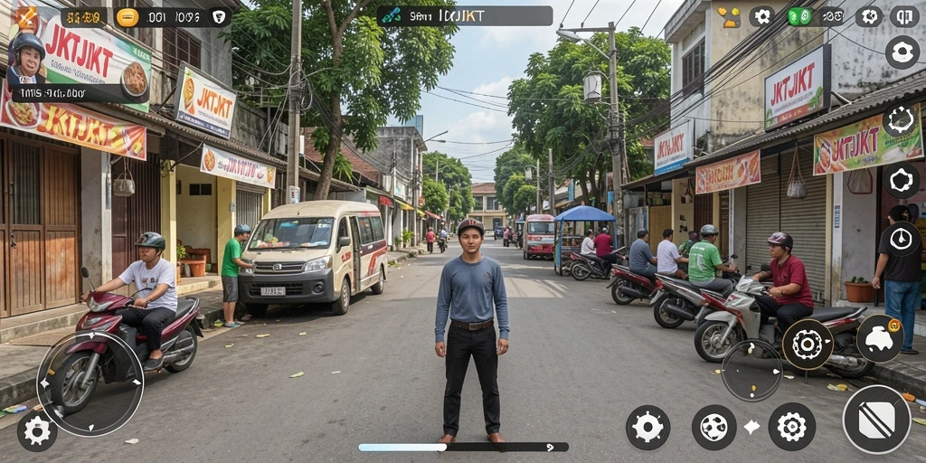 Gameplay <strong>JKTJKT</strong> yang menarik dan interaktif.