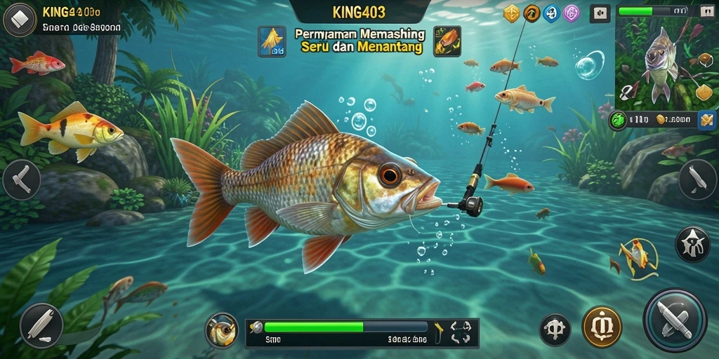 Tangkapan ikan yang mengesankan di KING403 dengan pemandangan yang menakjubkan.