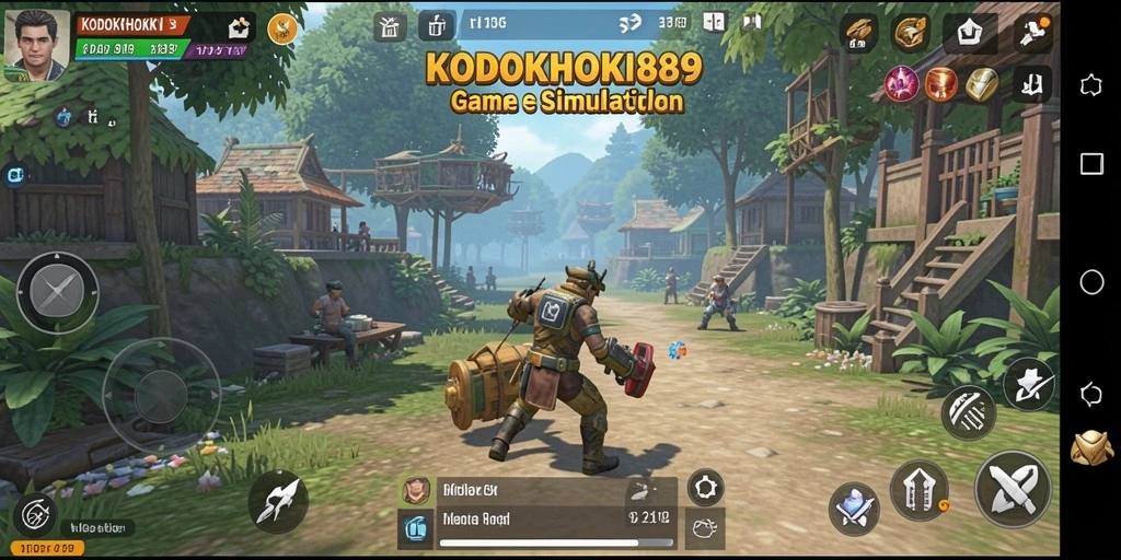 Tampilan gameplay KODOKHOKI889 yang mengasyikkan dan interaktif.