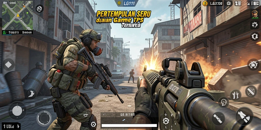 Gameplay intens LG111 dengan elemen TPS yang memukau.