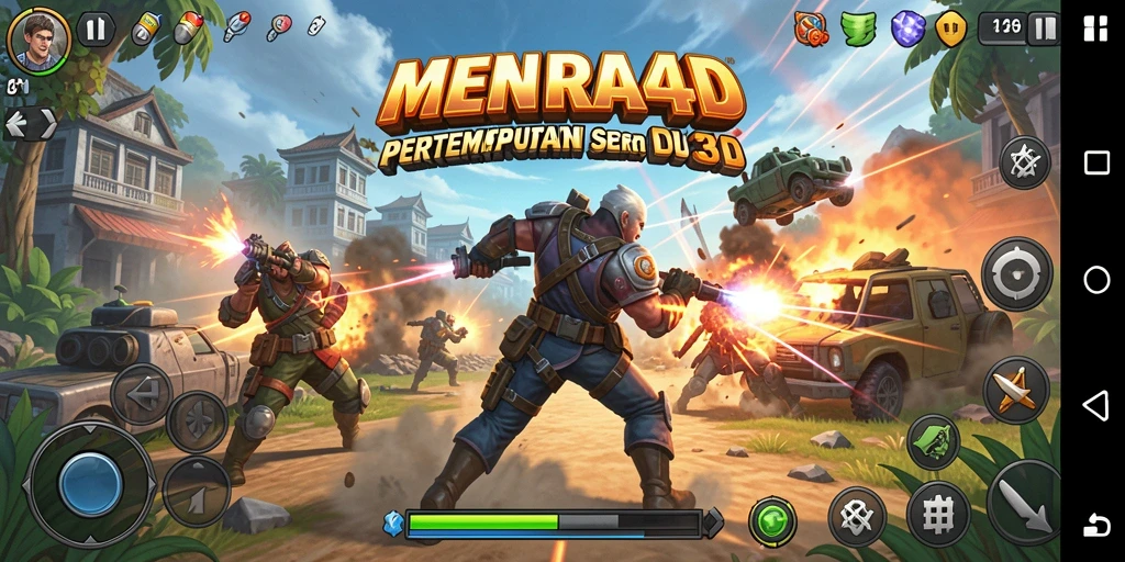 Pengalaman gameplay menegangkan dalam MENARA4D