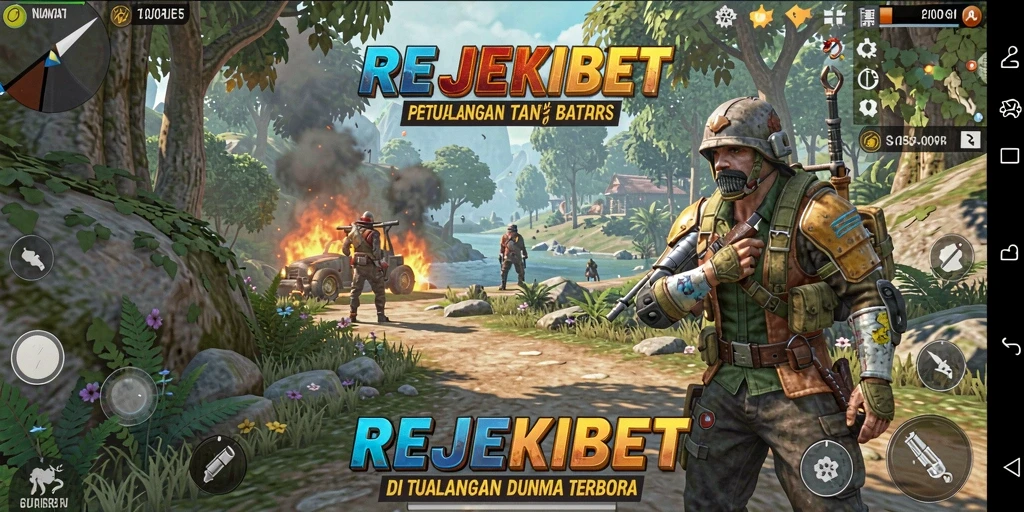 Gameplay seru REJEKIBET dalam dunia terbuka yang menakjubkan.