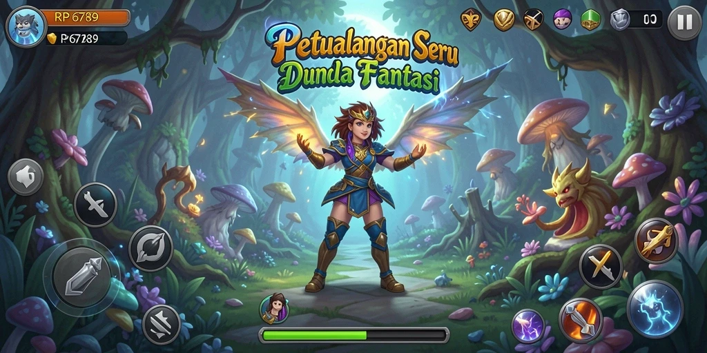 Tampilan gameplay petualangan seru di RP6789.