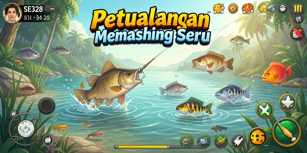 Tangkapan ikan besar di SE328 yang menampilkan gameplay seru.