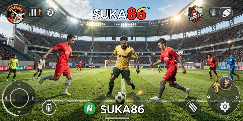 Tampilan gameplay SUKA86 yang mendebarkan dan realistis.